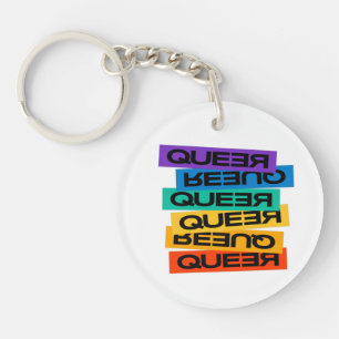 Auto-magneet. LGBT+Pride. Queer. Sleutelhanger