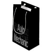 Auto Mécanique Extraordinaire Petite Sac Cadeau (Dos Angle)