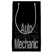 Auto Mécanique Extraordinaire Petite Sac Cadeau (Devant)