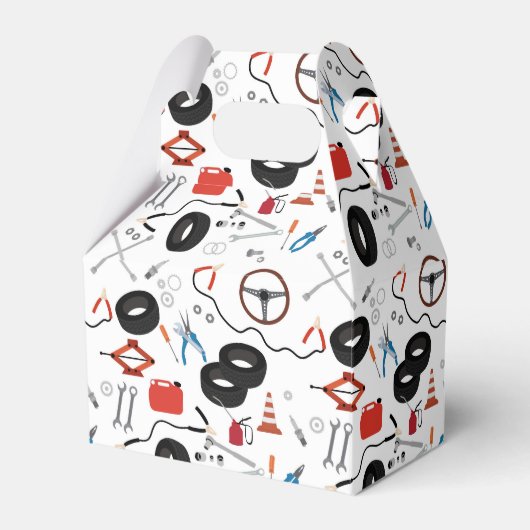 Auto Mechanic Automotive Tools Bedankdoosjes (Voorkant Zijde)