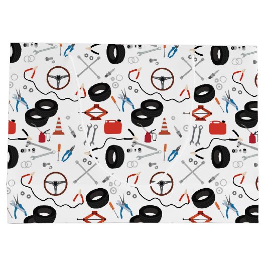 Auto Mechanic Automotive Tools Groot Cadeauzakje (Achterkant)