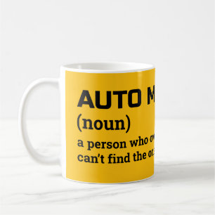 Auto Mechanic Definition – Funny Coffee Mok