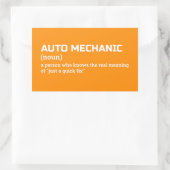 Auto Mechanic Definition Toolbox Sticker (Tas)