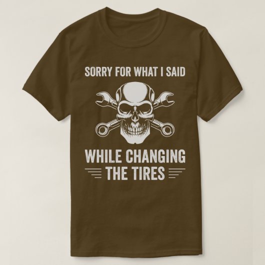 Auto Mechanic Grappige Garage Fixing als Mechanic T-shirt (Design voorkant)