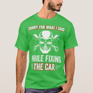 Auto Mechanic Grappige Garage Fixing is Mechanic T-shirt