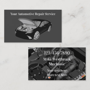 Auto-mechanisch mechanisme met dubbele kant koelen visitekaartje