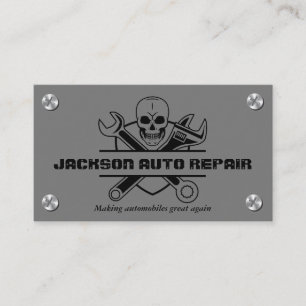 Auto Mechanische automatische reparatie Visitekaartje