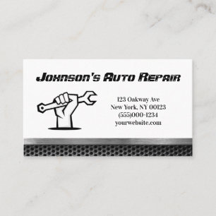Auto-mechanische reparatieservice Visitekaartje