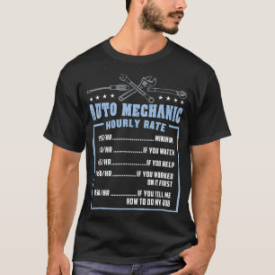 Auto Mechanische uursnelheid T-shirt