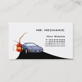 Auto Mechanische Visitekaartje