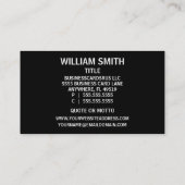 Auto Mechanische Visitekaartje (Achterkant)