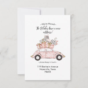 Auto met Boxes We hebben de uitnodiging verplaatst