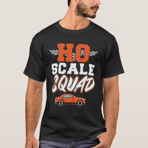 Auto met HO-sleuf voor schaalselectie T-shirt