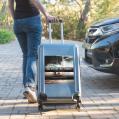 Auto met vermelding van de onderneming die reclame sticker (Koffer Insitu)