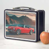 Auto Metal Lunch Box voor School Kinder (In situ)