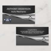 Auto | moersleutels | monteur visitekaartje (Voorkant / Achterkant)