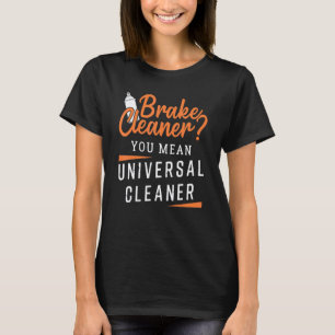 Auto monteur ontwerp remreiniger t-shirt