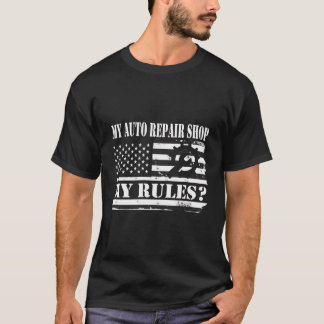 Auto monteur voor mannen en vrouwen t-shirt