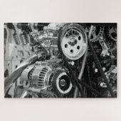 auto - motor 11 puzzel (Horizontaal)