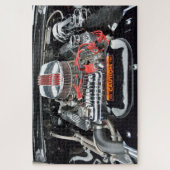 auto - motor 12 puzzel legpuzzel (Verticaal)