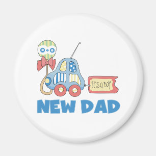Auto New Dad Het is een jongen Magneet