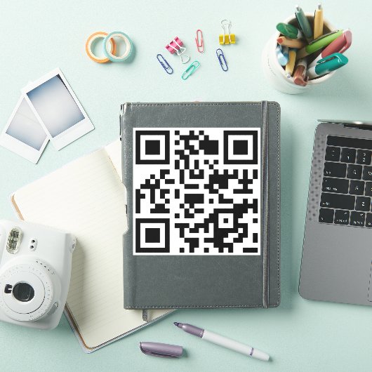 Auto of Venster Business QR Code Cling Sticker (iPad Cover)