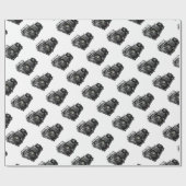 Auto Oldtimer Classic Car Cadeaupapier (Vlak)