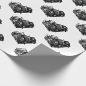 Auto Oldtimer Classic Car Cadeaupapier (Hoek)