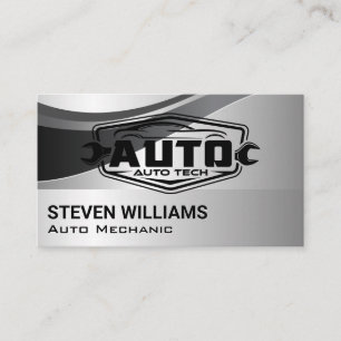 Auto Onderdelen Auto Reparatie Diensten Metaal Visitekaartje