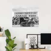 Auto-onderdelen Cherokee: 1936 Poster (Thuiskantoor)
