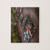 Auto - Oude auto show Legpuzzel (Verticaal)