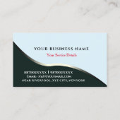 Auto Persoonlijke auto Raadpleging auto-logo Visitekaartje (Achterkant)