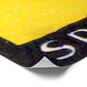 Auto Race 1915 uit Chicago Poster (Hoek)