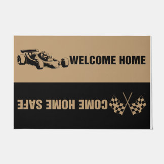 Auto Race Doormat, Kind Room Doormat Deurmat