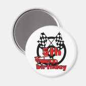 Auto Racing 5e Verjaardag Tshirts en geschenken Magneet (Voorkant / Achterkant)