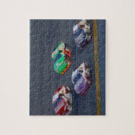 Auto Racing Puzzle Legpuzzel