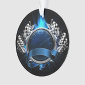 Auto Racing - Race Car Driver Ornament (devant)