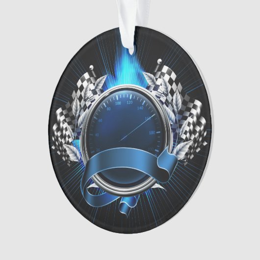 Auto Racing - Race Car Driver Ornament (devant)