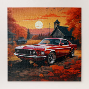 Auto-reeks 2-12 Puzzle Legpuzzel