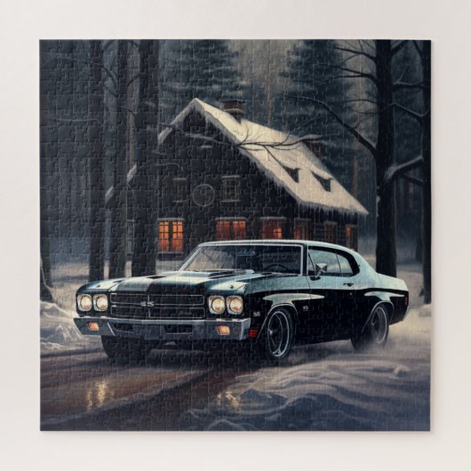 Auto-reeks 2-18 Puzzle Legpuzzel (Verticaal)