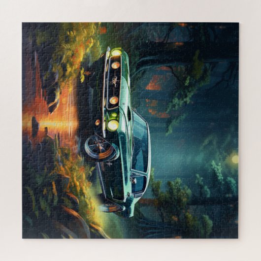 Auto-reeks 2-21-puzzel legpuzzel (Horizontaal)