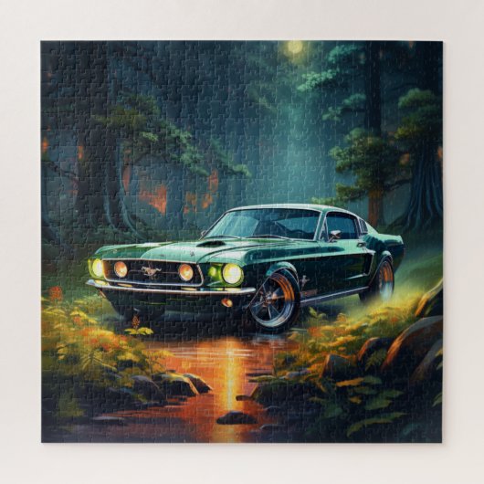 Auto-reeks 2-21-puzzel legpuzzel (Verticaal)