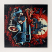 Auto-reeks 6-7 Puzzle Legpuzzel (Horizontaal)