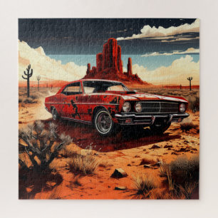 Auto-reeks 8-13 Puzzle Legpuzzel