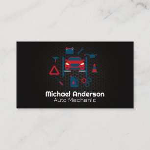 Auto Repair Services Logo monteur Visitekaartje