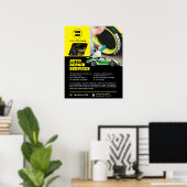 Auto Repair Services Poster (Thuiskantoor)