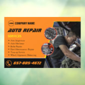 Auto Reparatie Aangepaste Venster Cling Raamsticker (Vel 3)