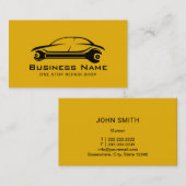 Auto-reparatie auto/modeauto's/Logo  Visitekaartje (Voorkant / Achterkant)