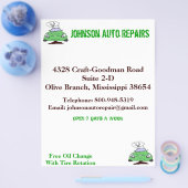 Auto Reparatie brochure (Enkel)