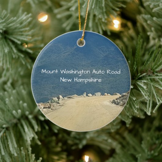 Auto Road NH Round Ornament (Boom)